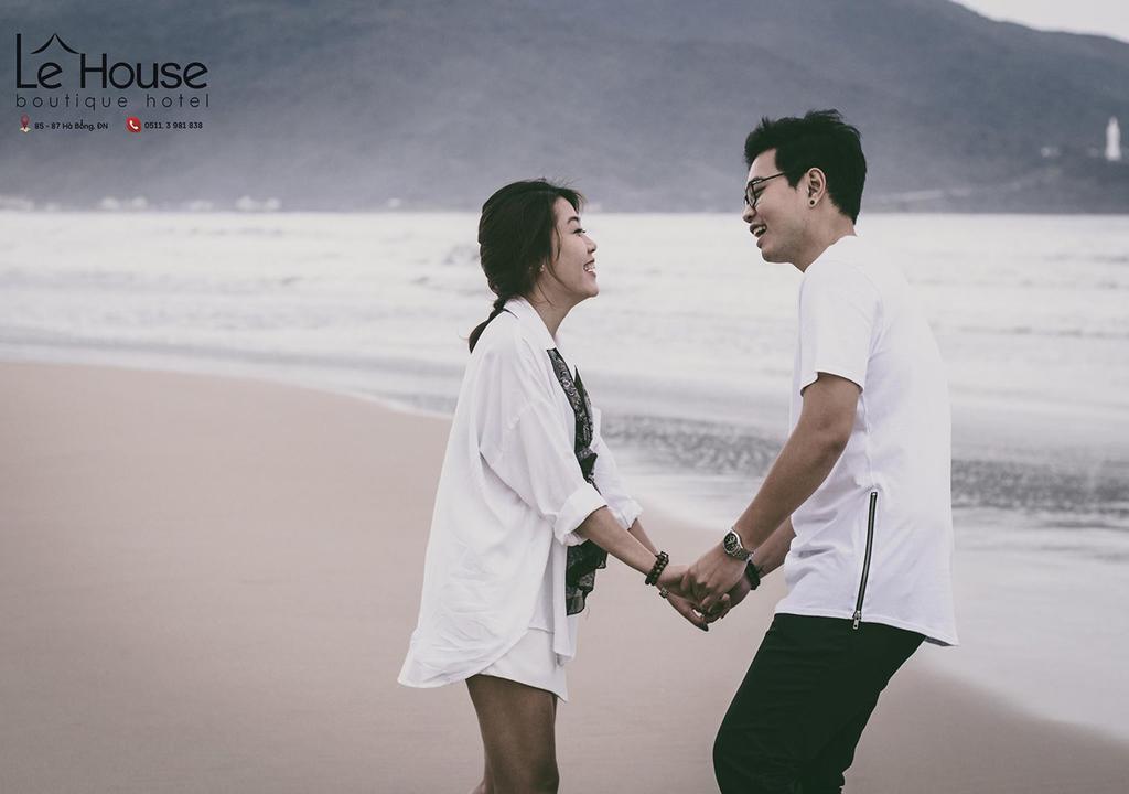 Le House Boutique Hotel - 100M To The Beach ダナン市 エクステリア 写真