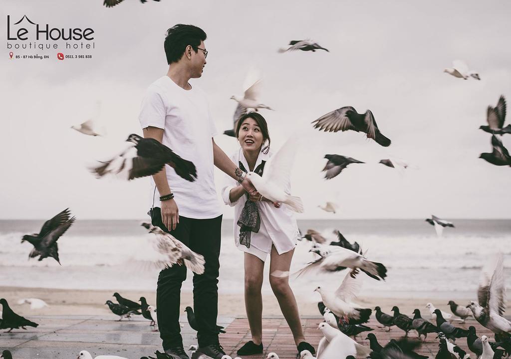 Le House Boutique Hotel - 100M To The Beach ダナン市 エクステリア 写真