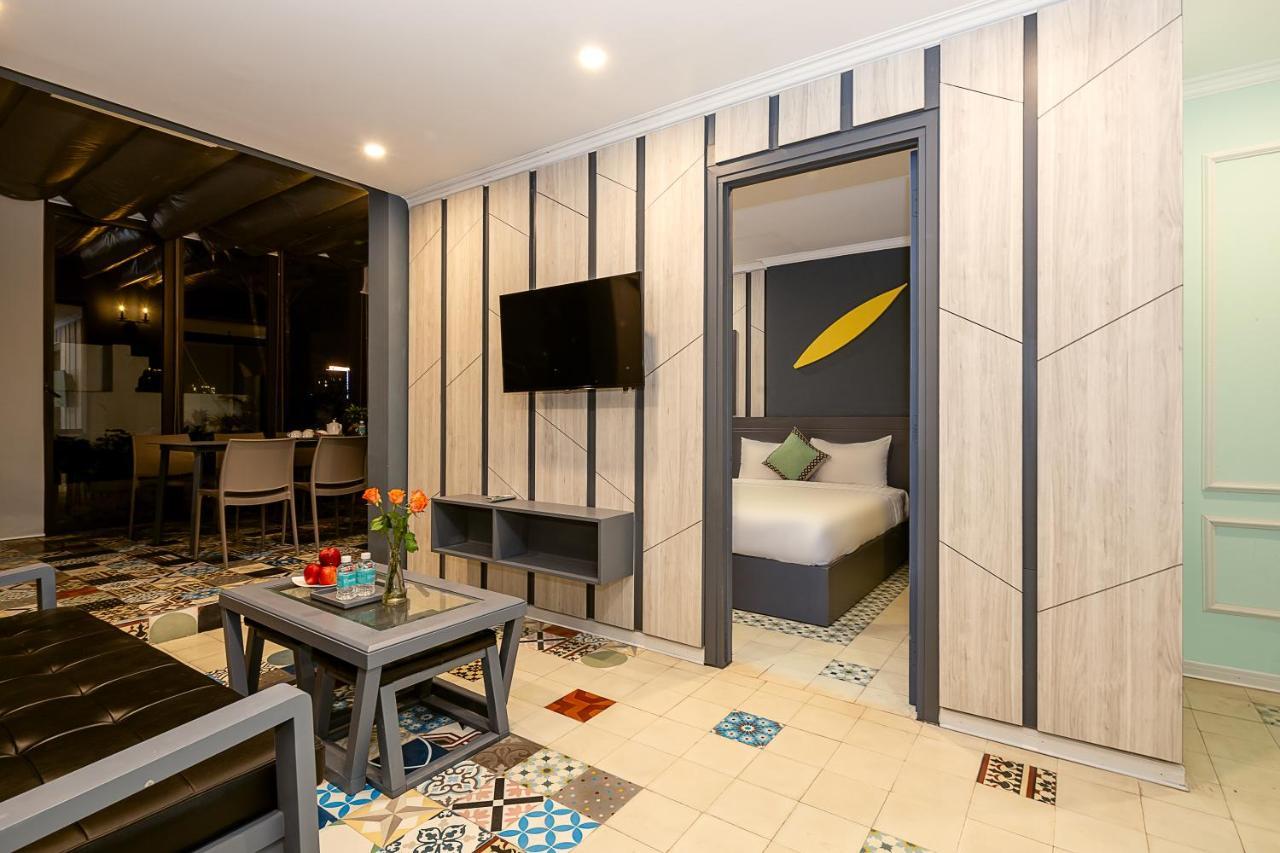 Le House Boutique Hotel - 100M To The Beach ダナン市 エクステリア 写真